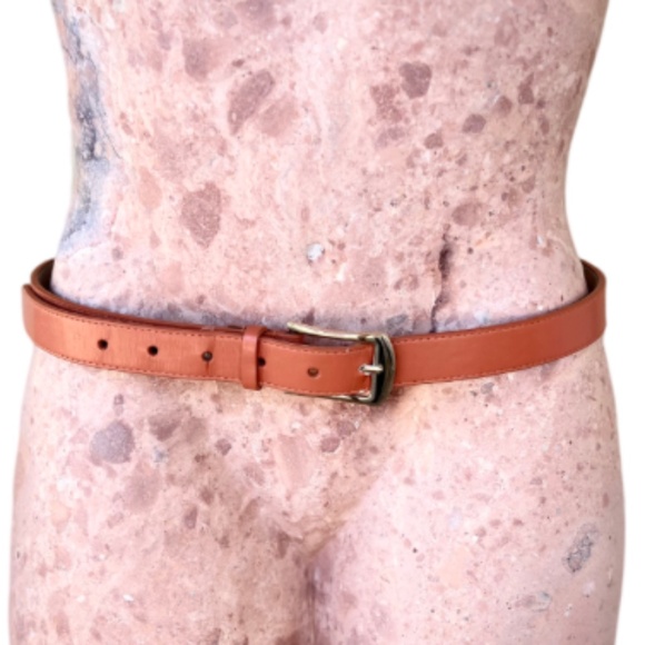 Pastel Corral Orange Belt Sythetic Leather Belt - Picture 2 of 9